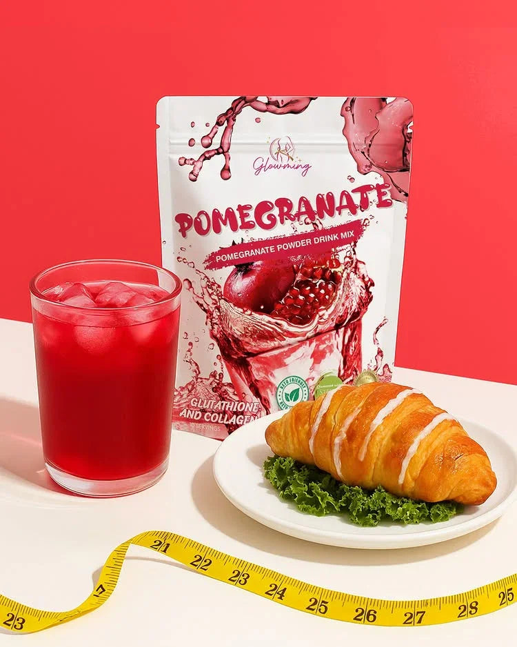 Glowming Pomegranate Powder Drink Mix - 10 Sachets x 20g Moon Kuwait Glowming Pomegranate Powder Drink Mix - 10 Sachets x 20g Moon Kuwait