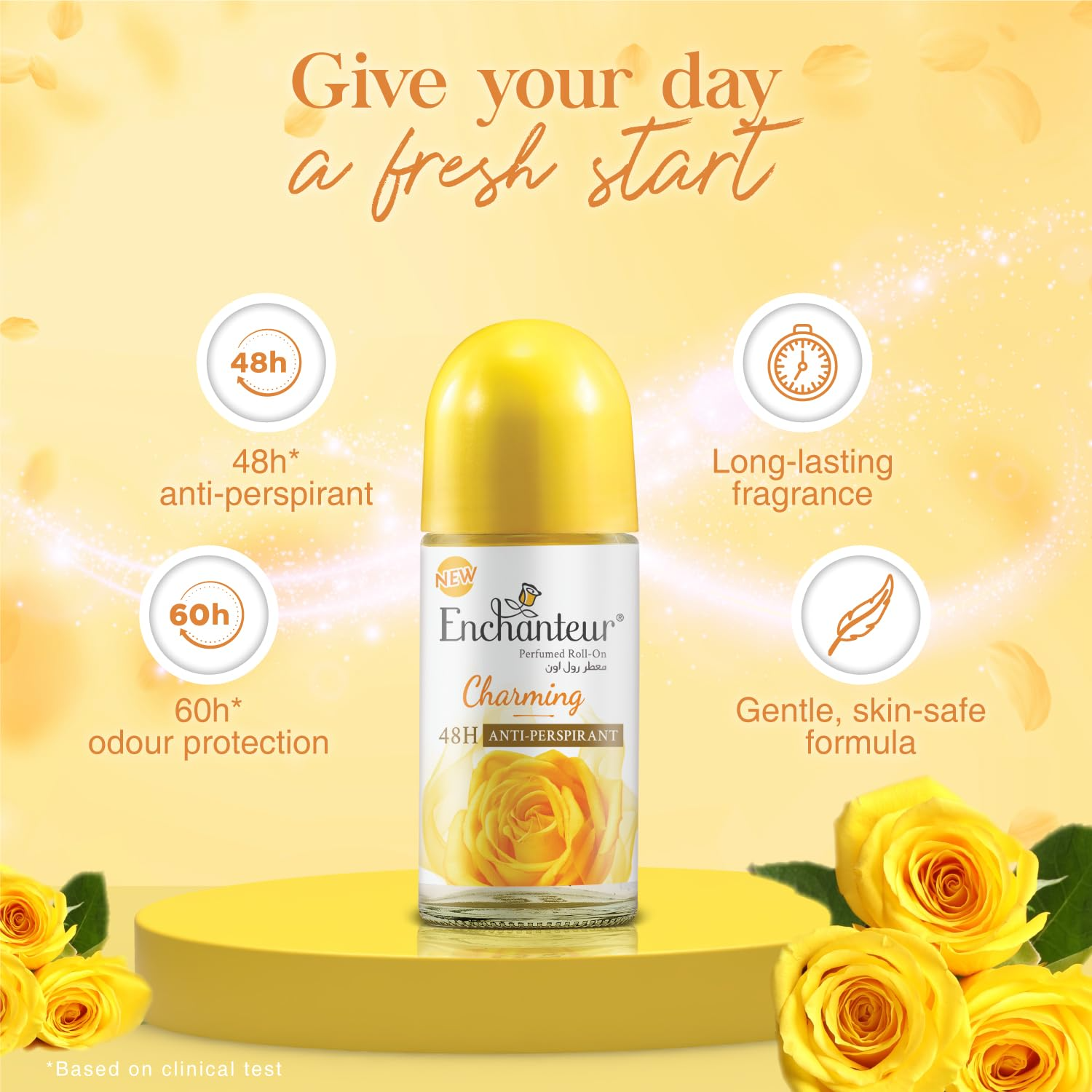 Enchanteur Charming Perfumed Deodorant Roll-On - 50ml