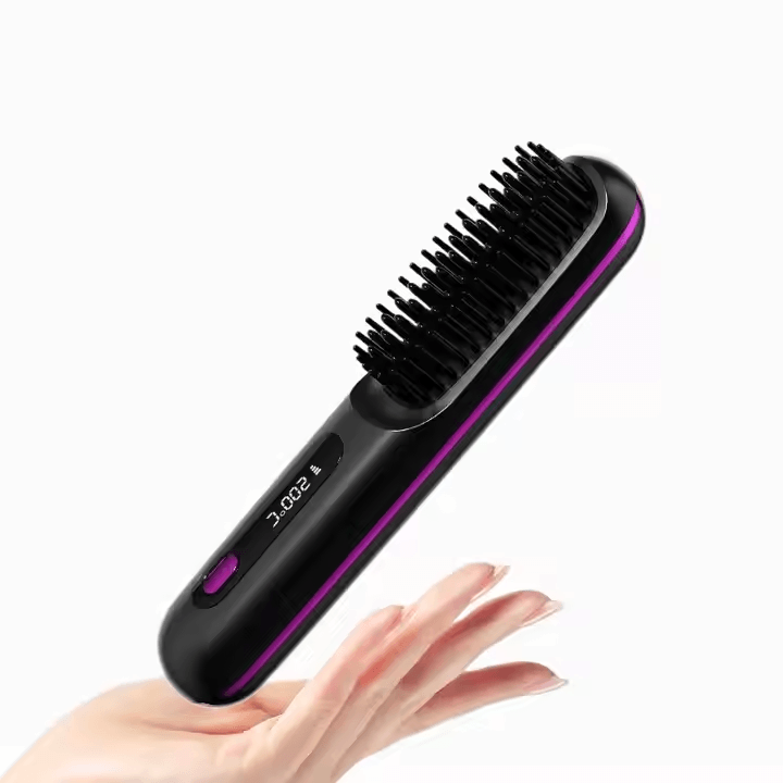 Portable Wireless Hair Straightener Comb - A6