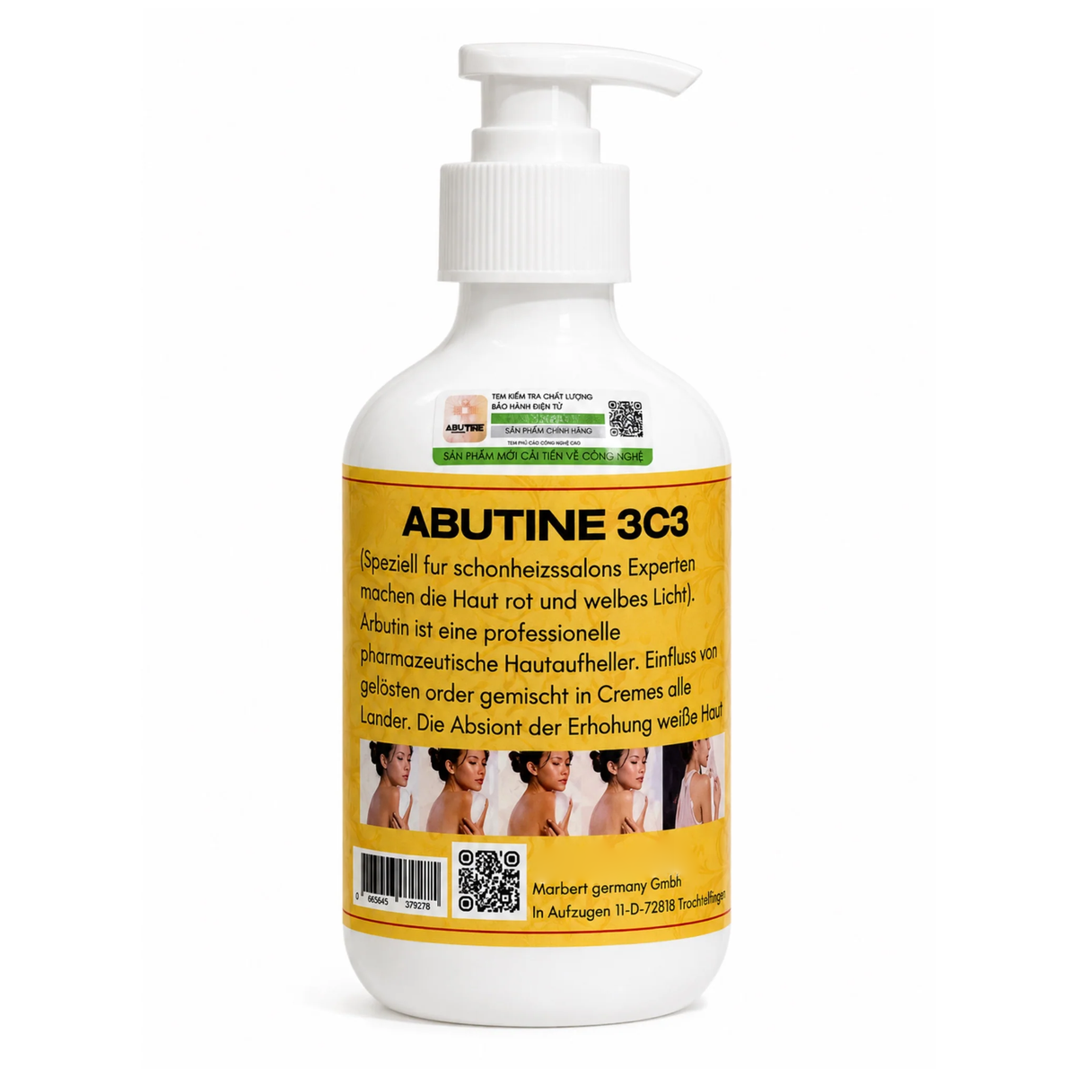 Abutine 3C3 Brightening Body Cream - 250ml