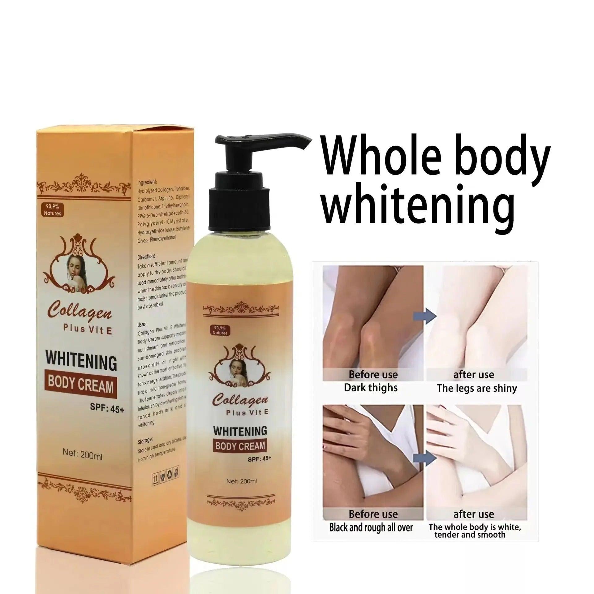 Collagen Plus Vit E Whitening Body Cream SPF45+ - 200ml