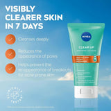 Nivea Clear Up Deep Pore Cleanser - 50ml