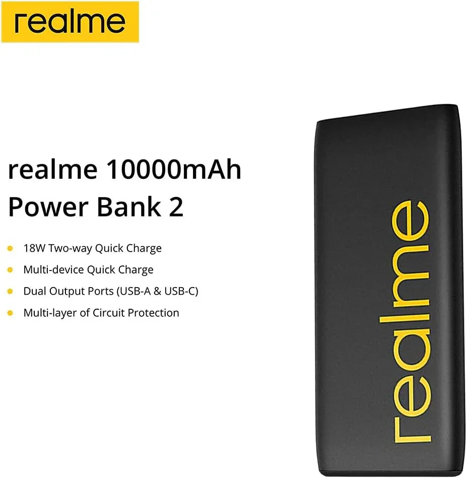 Realme Power Bank 2 10000mAh - RMA138