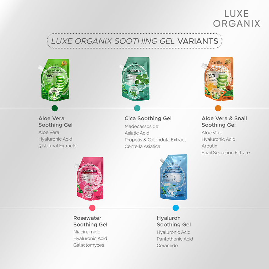 Luxe Organix Aloe Vera Soothing Gel - 100ml