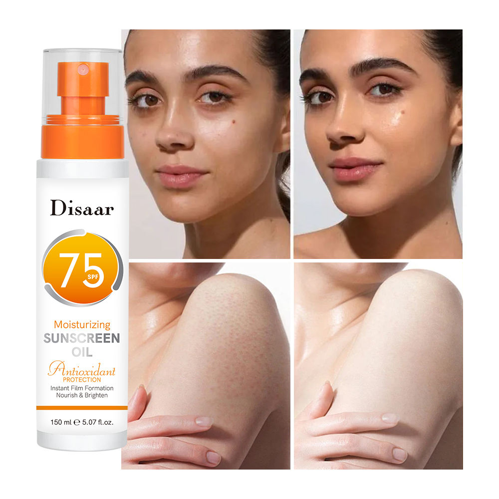 Disaar Moisturizing Sunscreen Oil SPF 75 - 150ml