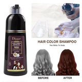 Disaar Collagen Argan Oil Speedy Hair Color Burgundy Red Shampoo - 400ml