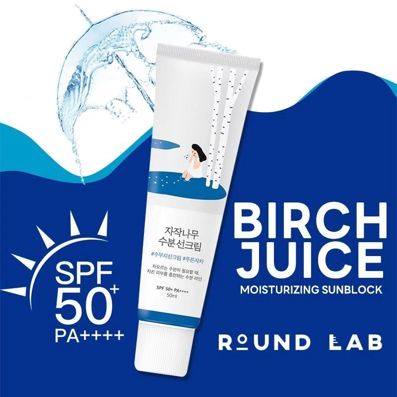 Round Lab - Birch Juice Moisturizing Sunscreen SPF 50+ PA++++ - 50ml