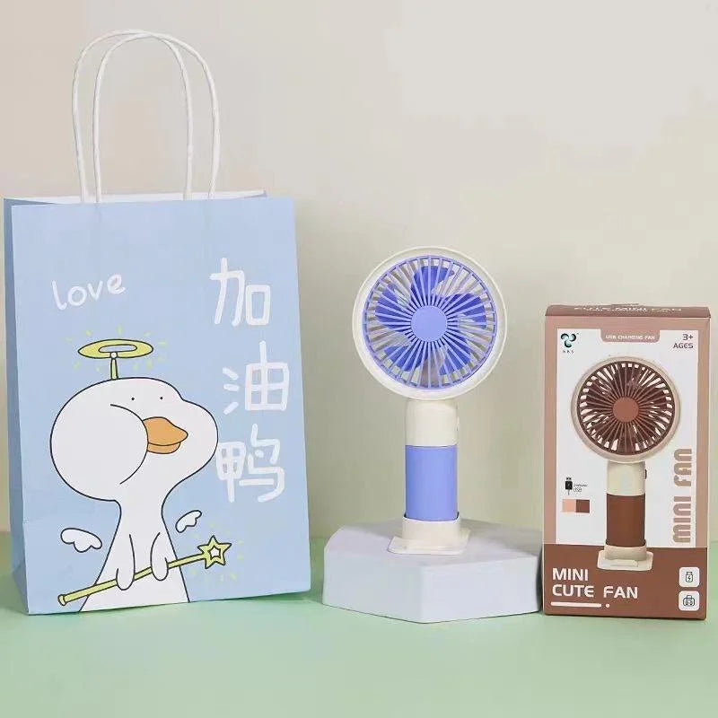 Portable Mini Handheld Rechargeable Mini Cute Fan YH-1