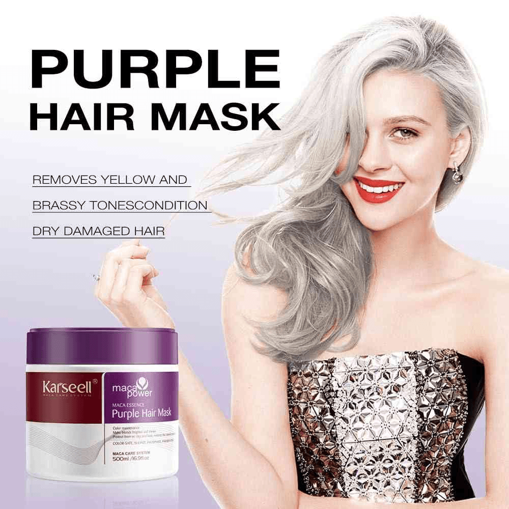 Karseell Maca Power Purple Hair Mask - 500ml