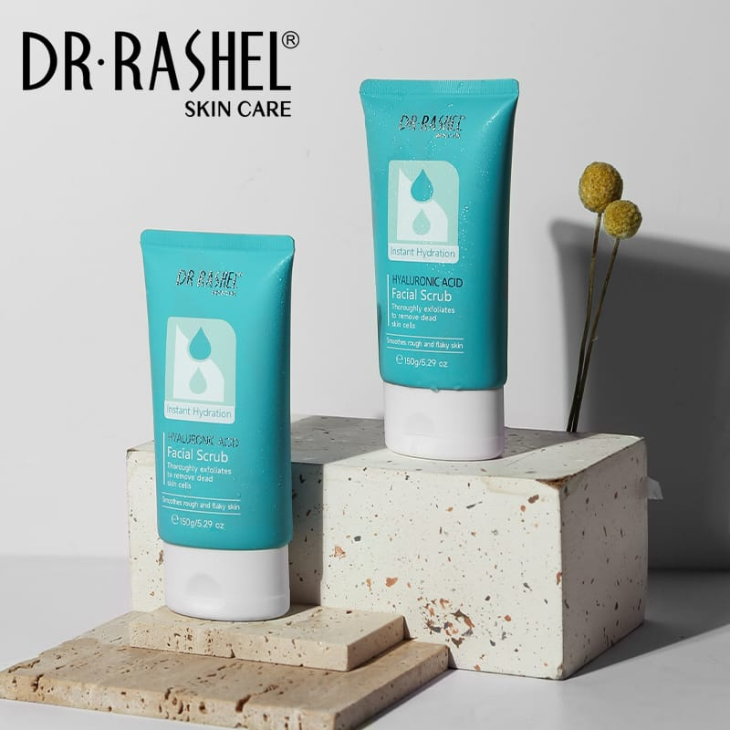 Dr.Rashel Hyaluronic Acid Instant Hydration Facial Scrub - 150g