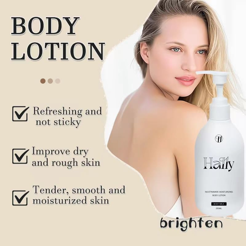 Hally Nicotinamide Moisturizing Body Lotion - 250ml