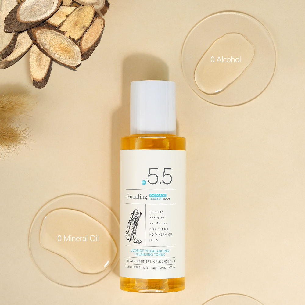 Guanjing Licorice PH Balancing Cleansing Toner - 100ml