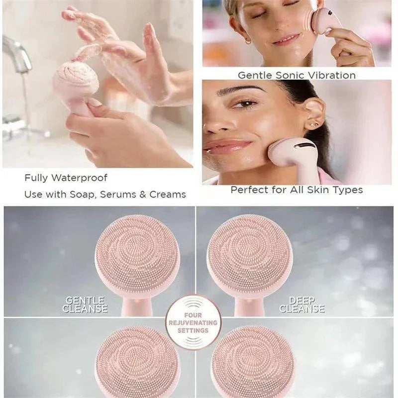 Soft Touch Ultra Hygienic Facial Cleanser & Massager