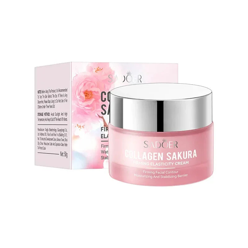 Sadoer Collagen Sakura Firming Elasticity Cream - 50g