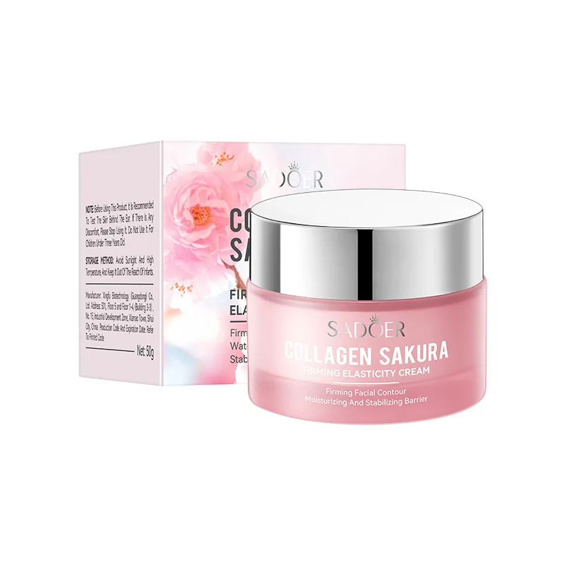 Sadoer Collagen Sakura Firming Elasticity Cream - 50g