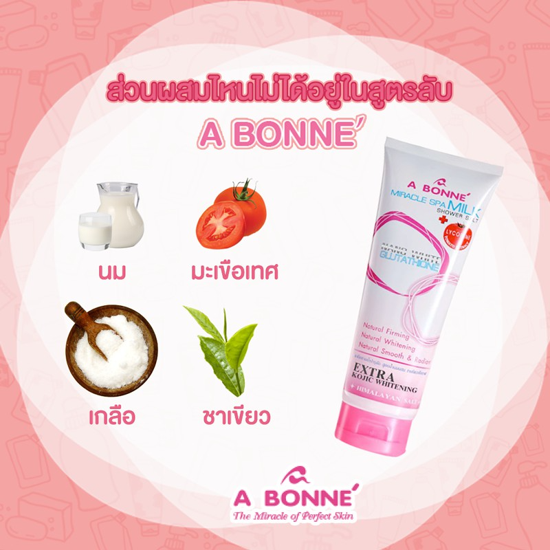 A Bonne Miracle Spa Milk Shower Salt - 350g
