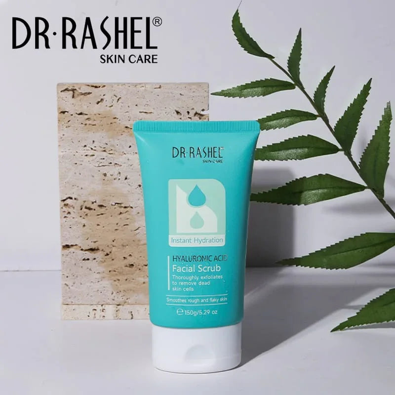 Dr.Rashel Hyaluronic Acid Instant Hydration Facial Scrub - 150g
