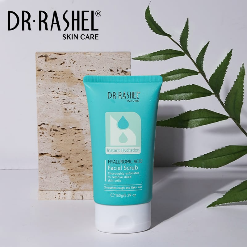 Dr.Rashel Hyaluronic Acid Instant Hydration Facial Scrub - 150g