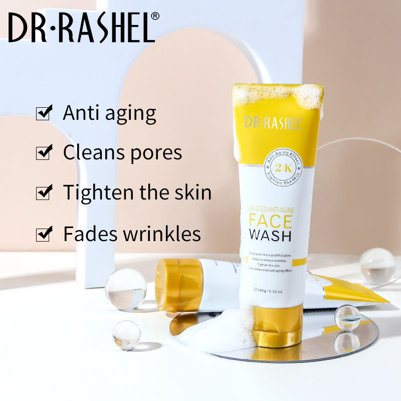 Dr Rashel 24K Gold Anti-Aging Face Wash - 100g