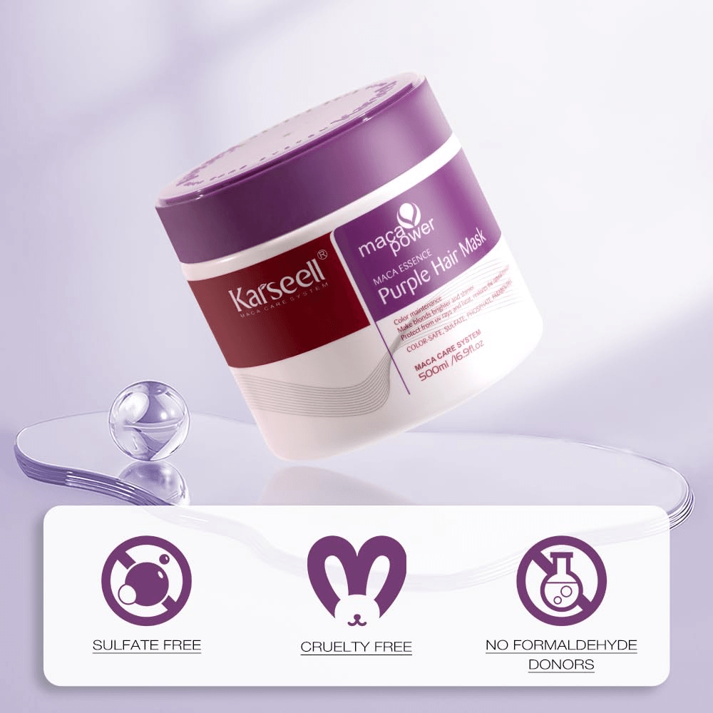 Karseell Maca Power Purple Hair Mask - 500ml