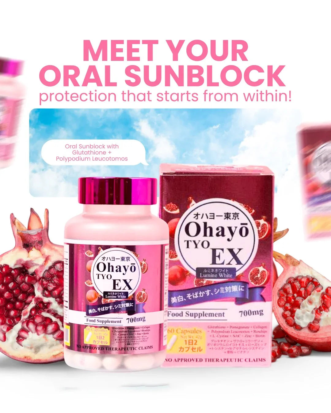 ohayo glutathione review Ohayo Tyo EX Lumine White Glutathione