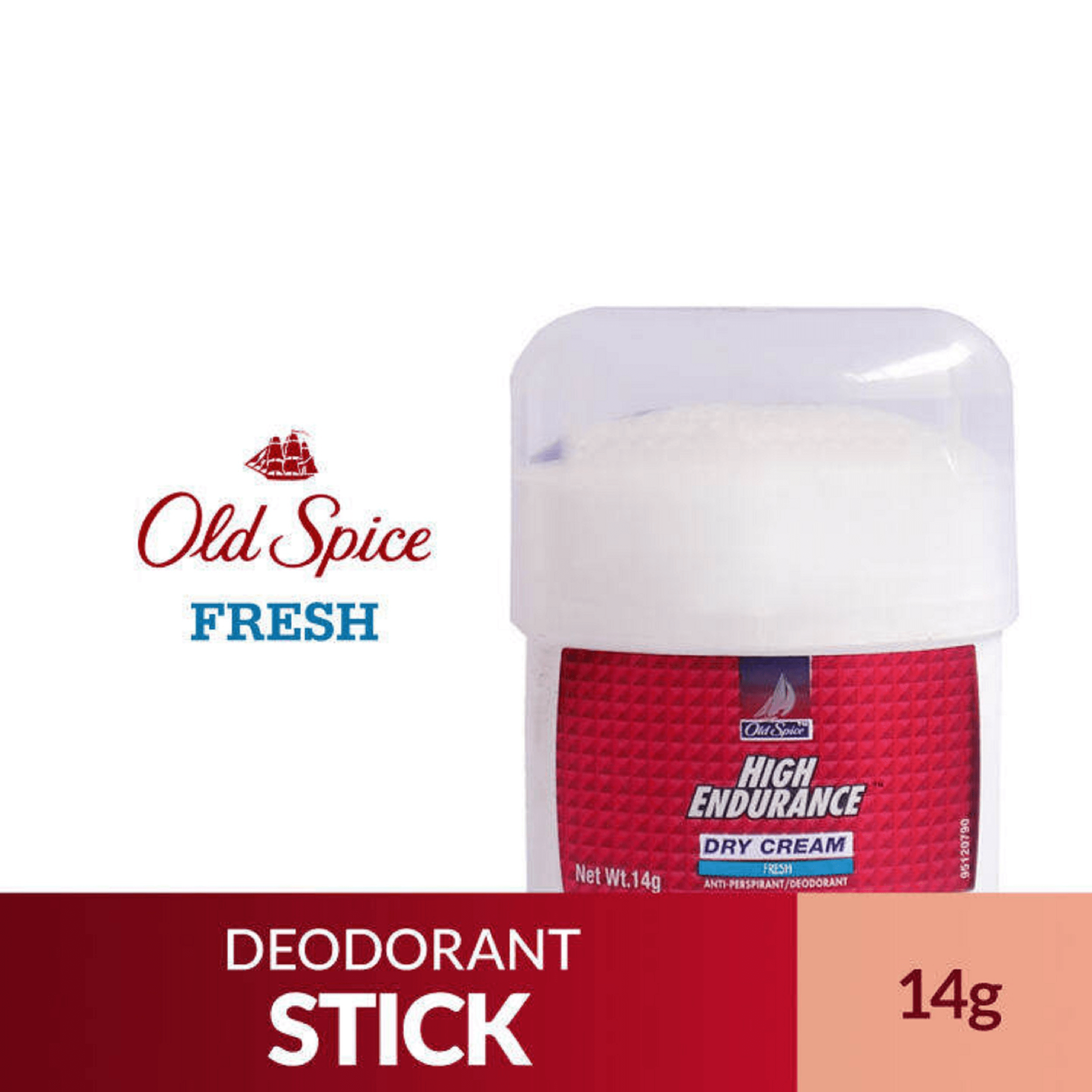 Old Spice High Endurance Dry Cream Fresh Deo - 14g