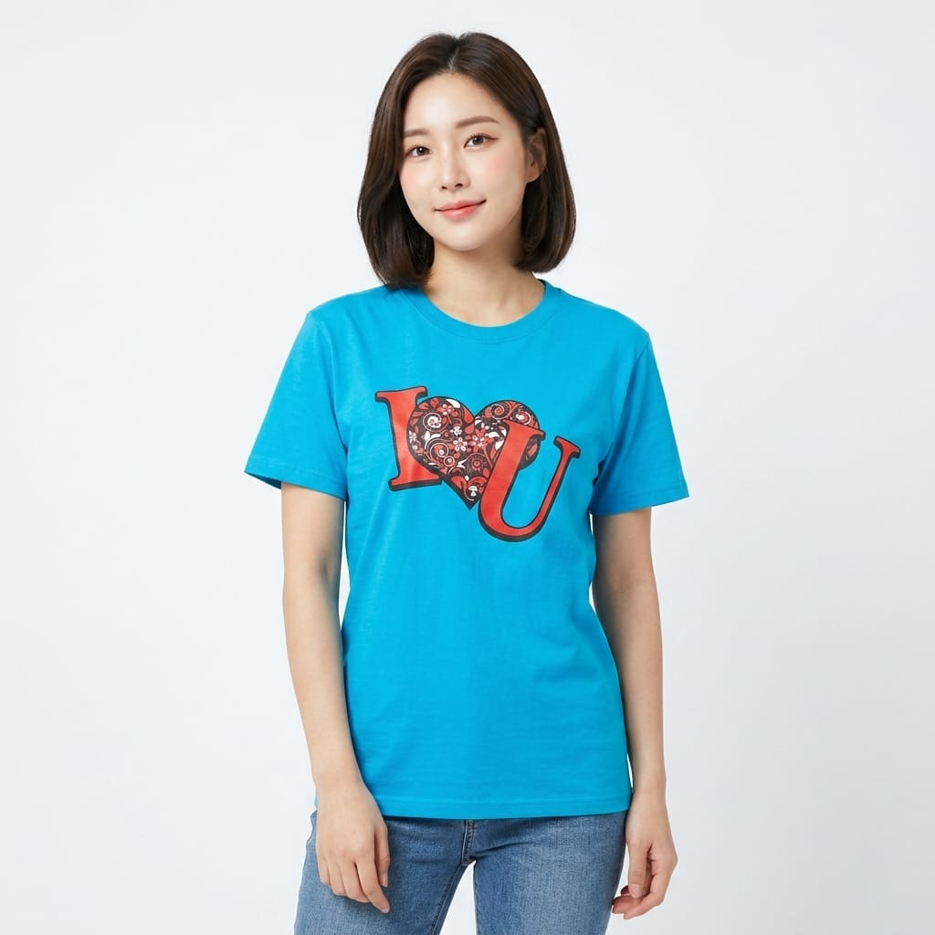 Fashion Text Printed Comfortable Women's T-Shirt #1029