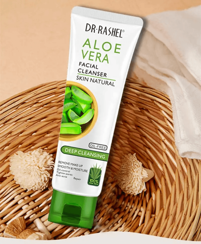 Dr.Rashel Aloe Vera Facial Cleanser Skin Natural Oil-Free Deep Cleansing - 100g