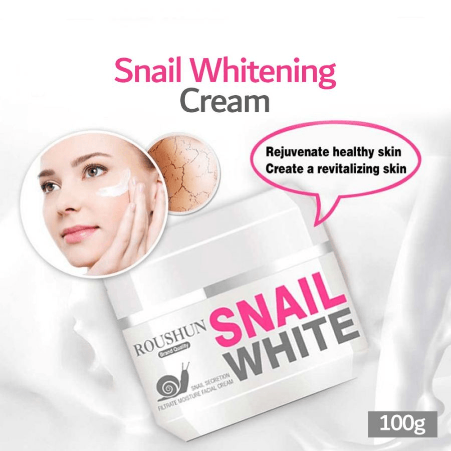 Roushun Snail White Facial Cream - 100g