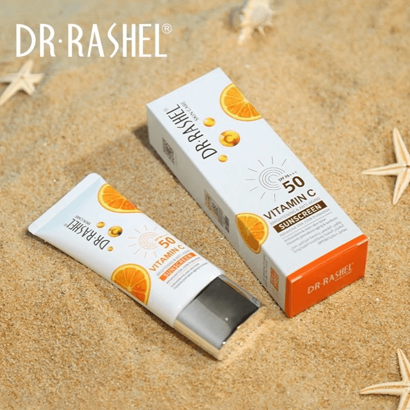 Dr.Rashel Vitamin C Brightening & Anti-Aging Sunscreen SPF50 - 50g