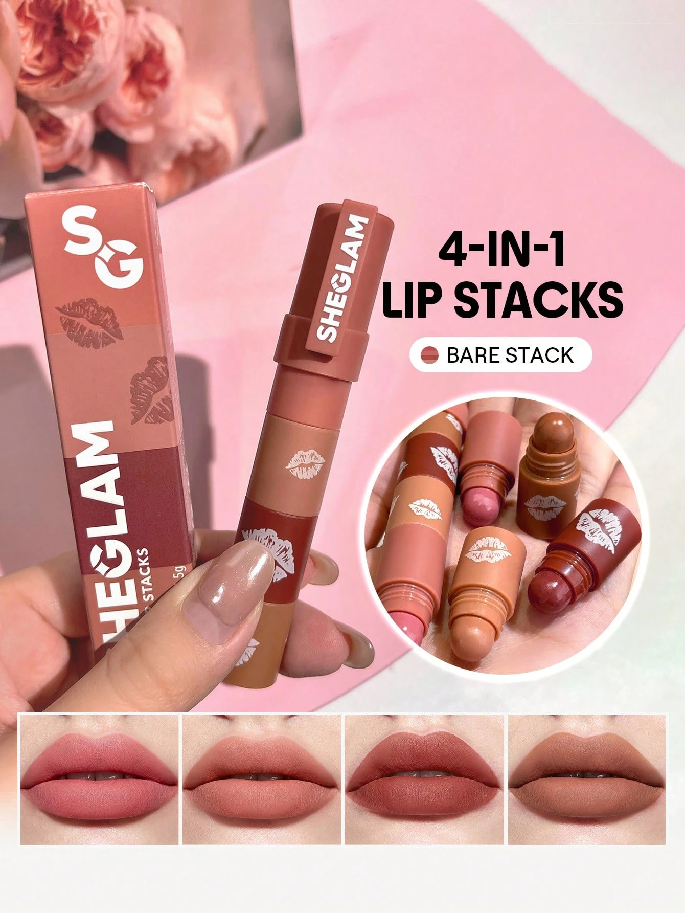 Sheglam Mega Lip Stacks