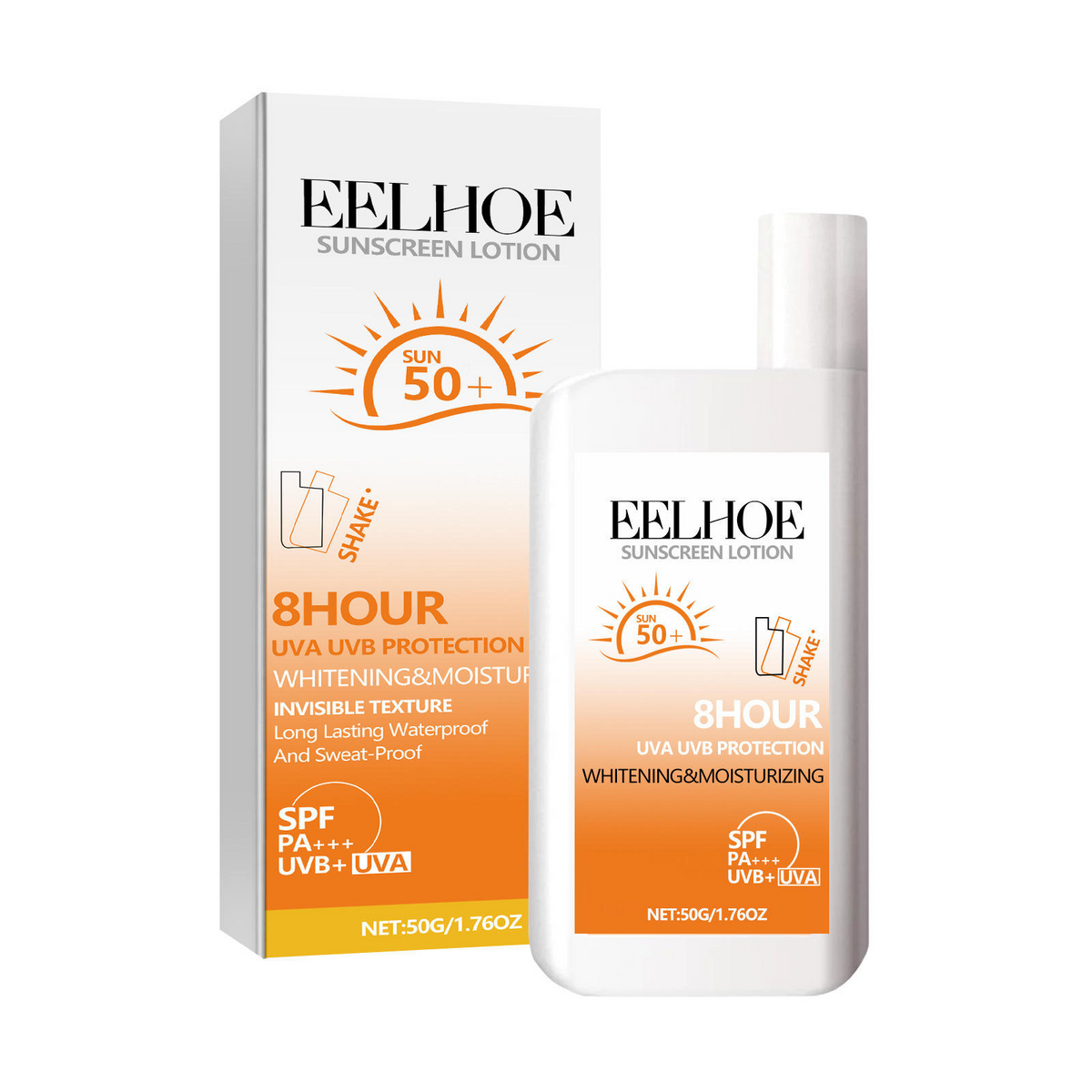 EELHOE Moisturizing Sunscreen Lotion SPF 50+ - 50g