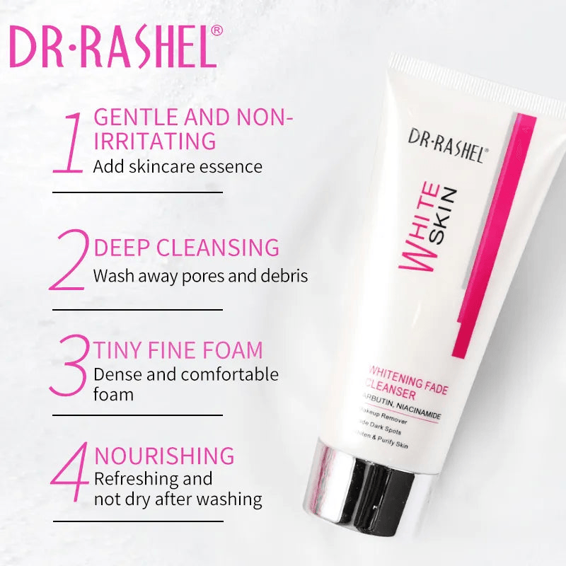 Dr.Rashel White Skin Whitening Fade Cleanser - 80ml