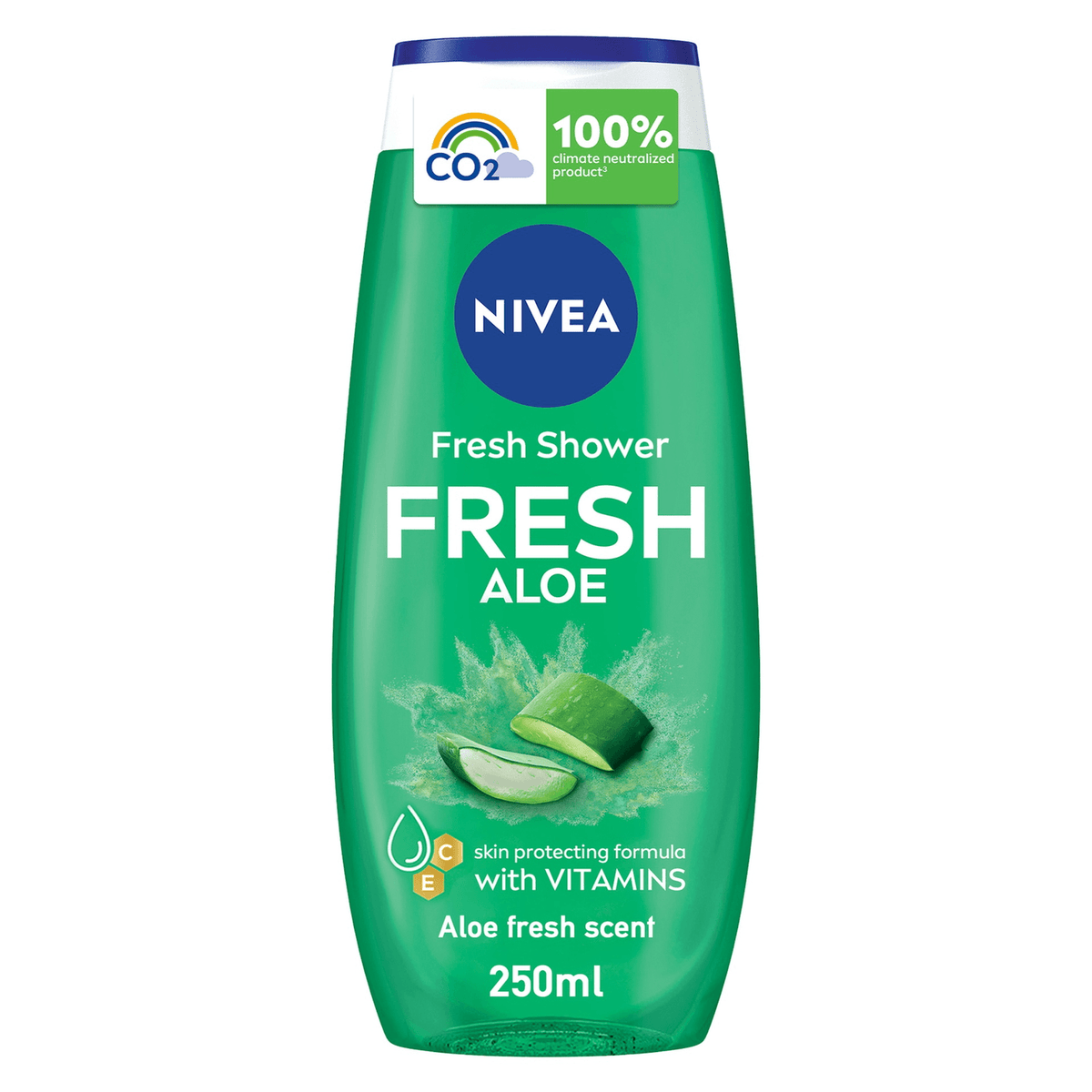 Nivea Fresh Shower Gel Aloe Fresh Scent - 250ml