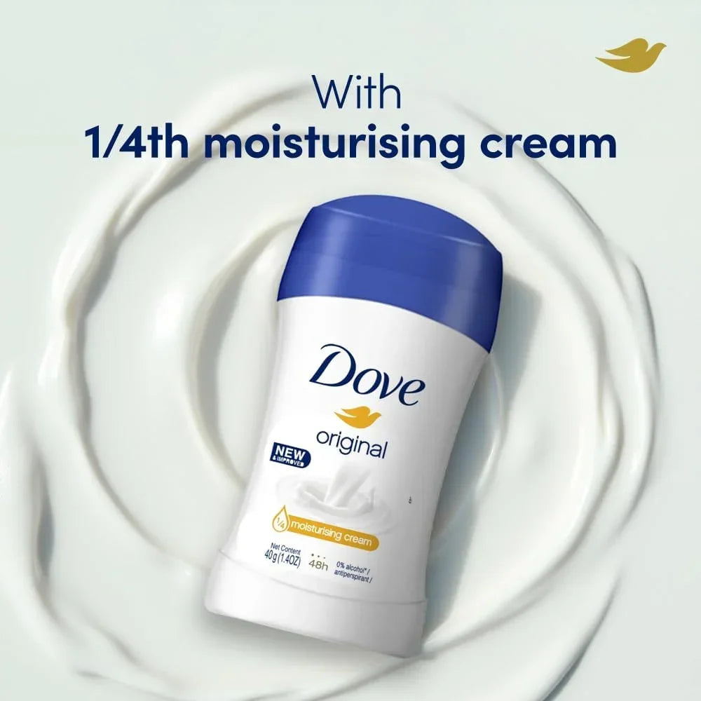 Dove Original 48H Anti-Perspirant Stick Deodorant - 40g