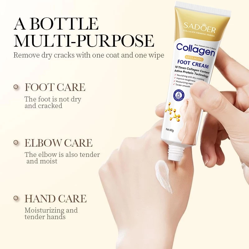 Sadoer Collagen Nourishing Anti Dry Cracking Foot Cream - 60g
