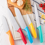 Kitchen Knife Set With Blade Cover - 5 Pcs Set (YHWX04)