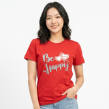 Fashion Text Printed Comfortable Women's T-Shirt #1029