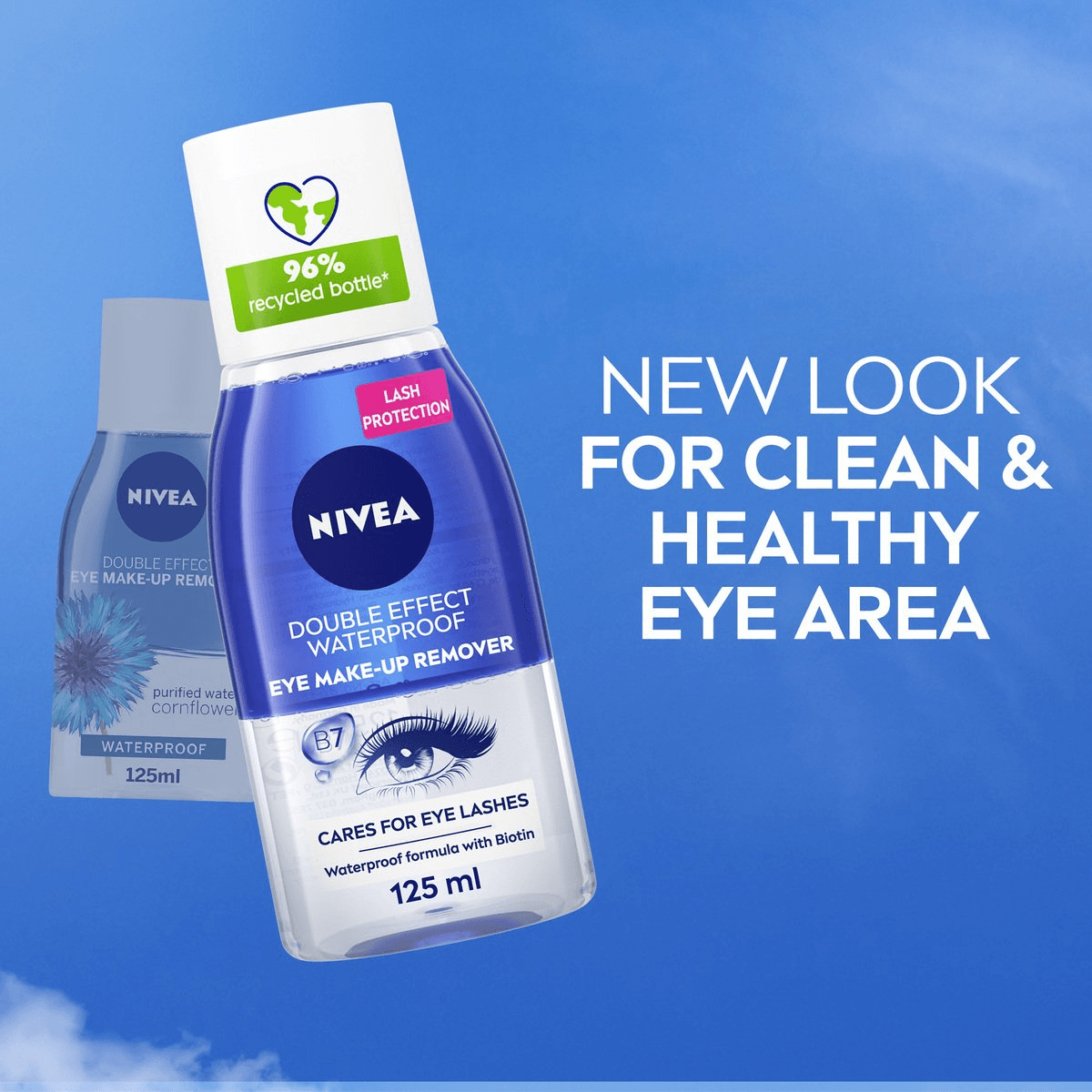 Nivea Double Effect Eye Makeup Remover - 125ml