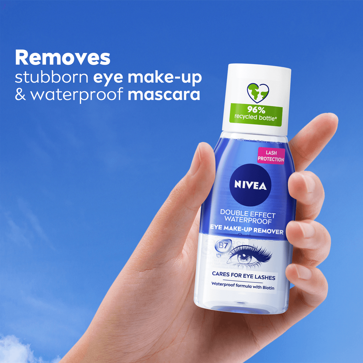 Nivea Double Effect Eye Makeup Remover - 125ml