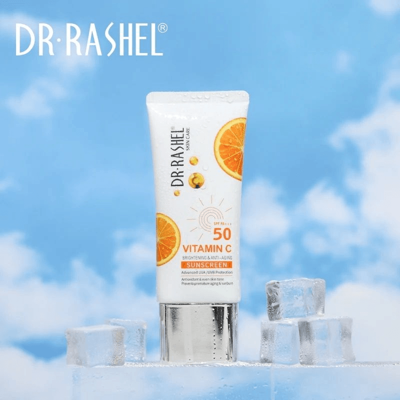 Dr.Rashel Vitamin C Brightening & Anti-Aging Sunscreen SPF50 - 50g