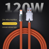 Zinc Alloy 120W Super Fast Charging Data Cable S218-1