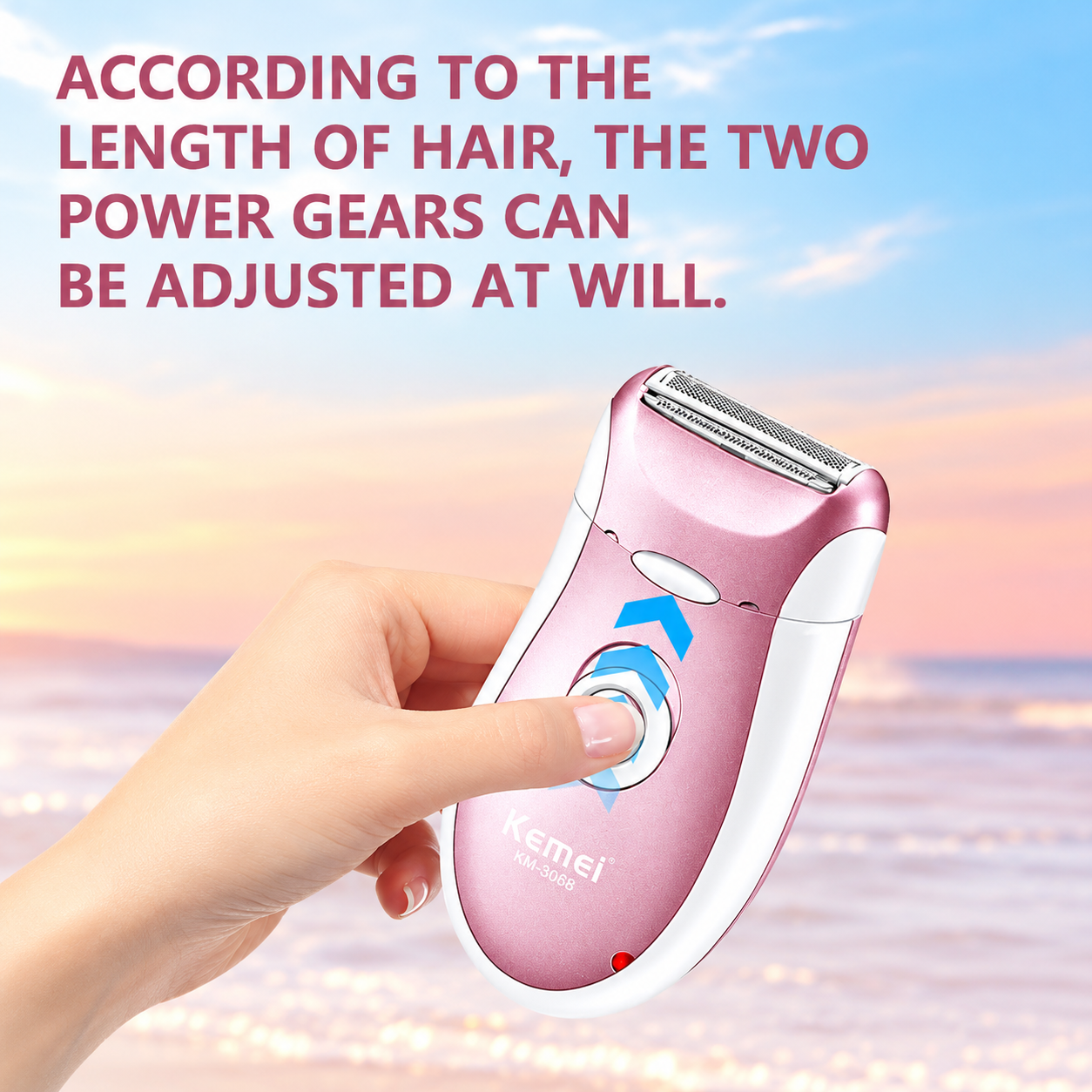 Kemei Professional Lady's Shaver - KM-2068A