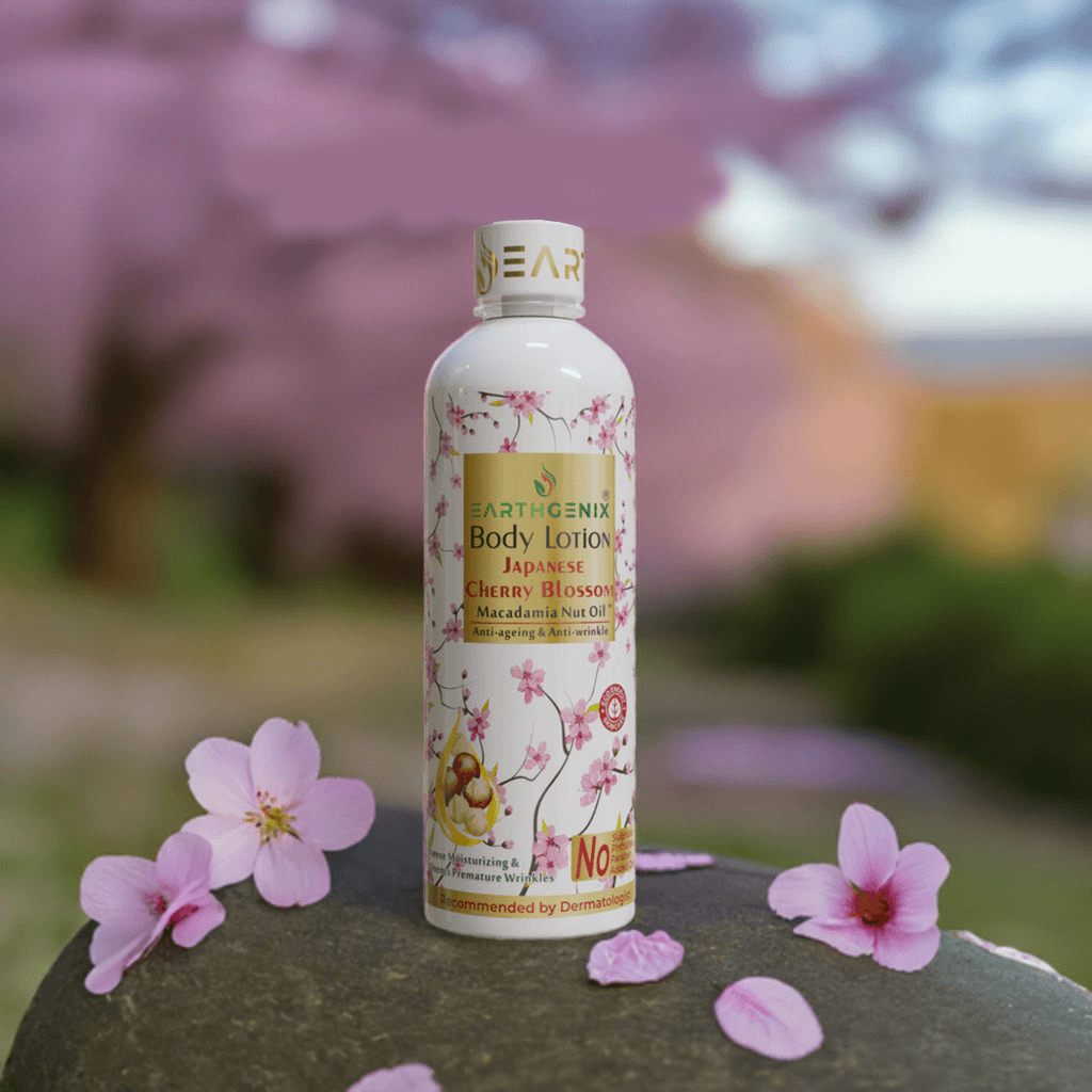 Earth Genix Japanese Cherry Blossom Body Lotion - 300ml