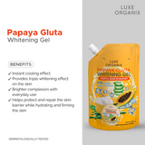 Luxe Organix Papaya-Gluta Brightening Gel - 200ml
