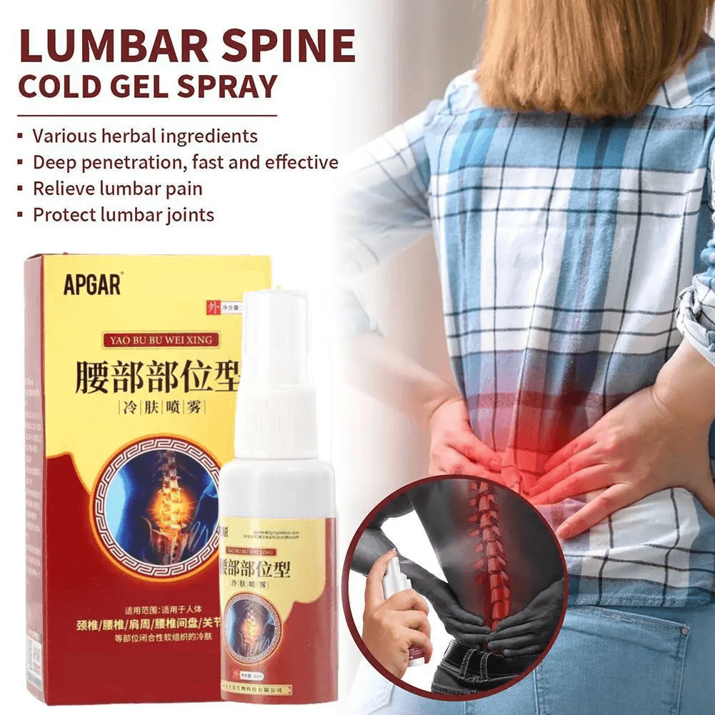 Apgar Lumbar Pain Relief Herbal Spray - 30ml