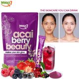 Weekit7 Acai Berry Glowing Beauty Powder - 5g x 7 Sachets (3+1) Offer