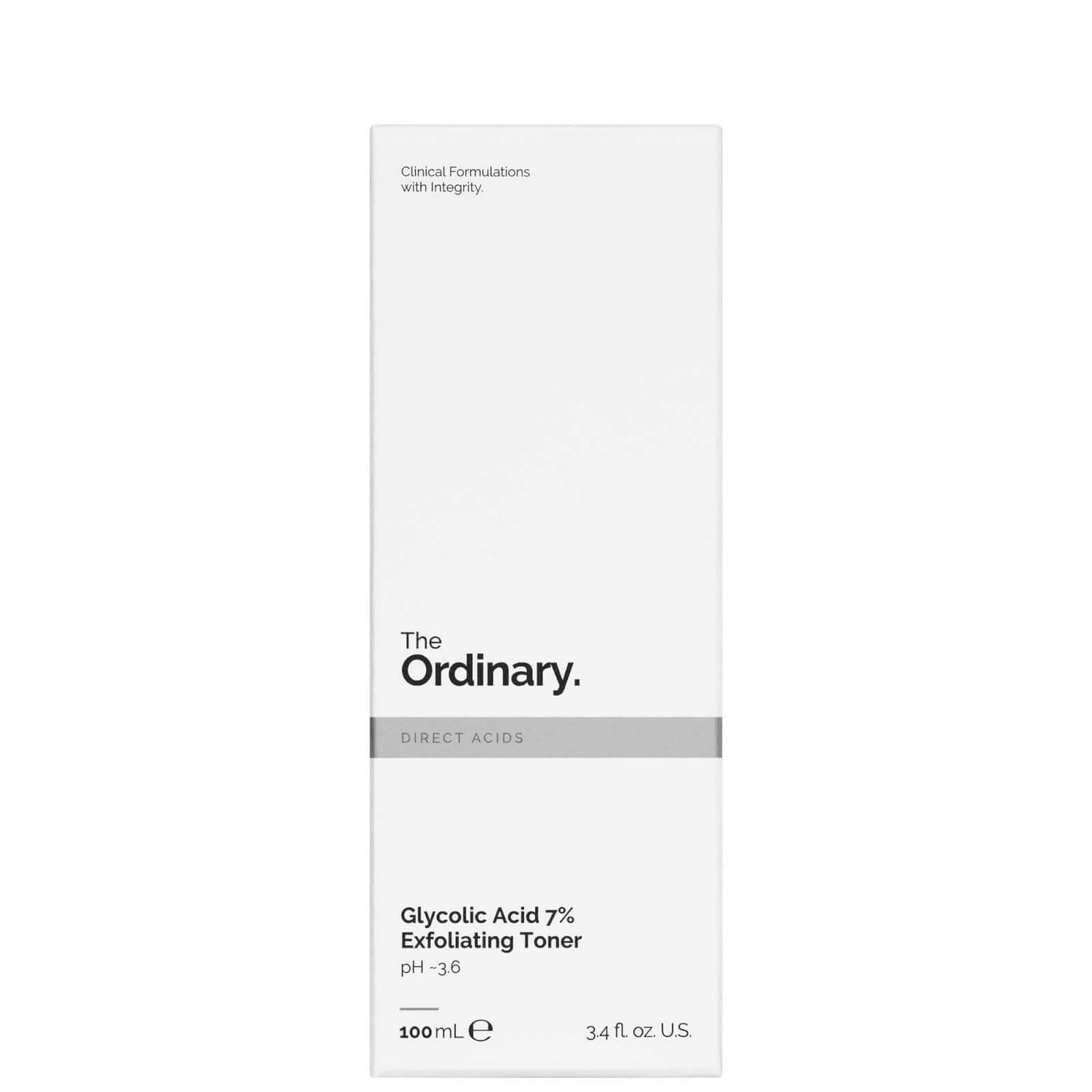 The Ordinary Glycolic Acid 7% Exfoliating Toner - 100ml