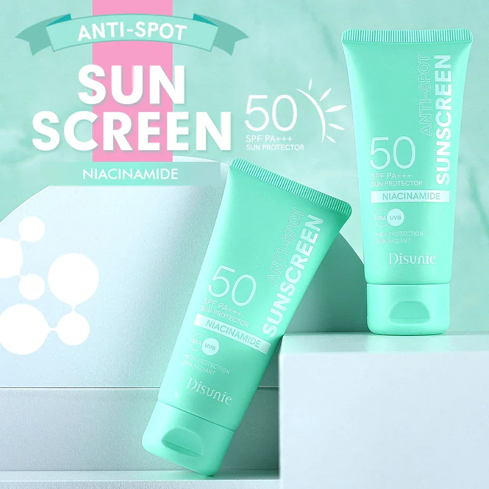 Disua Sunscreen Disunie Niacinamide Anti-Spot Sunscreen SPF50 PA+++ - 60g – Moon Kuwait