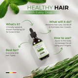 Ghori Rosemary Mint & Biotin For Hair Growth Oil - 59ml